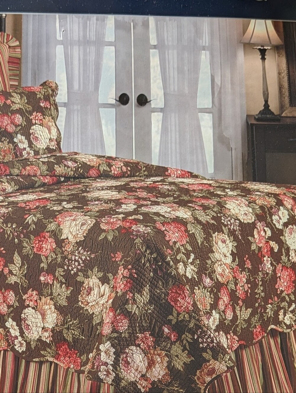 Romantic Rustic C&f Home Floral Quilt-Vintage Inspired Retired/Koren.